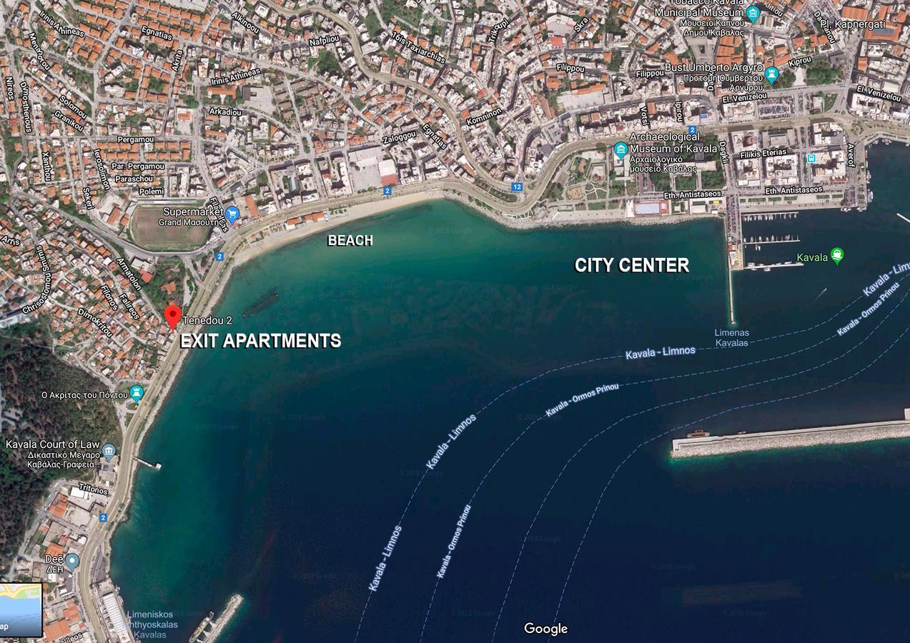 Exit Apartments Kavála Eksteriør bilde